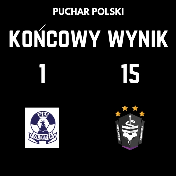 Ogromne zwycięstwo w 1/8 Pucharu Polski